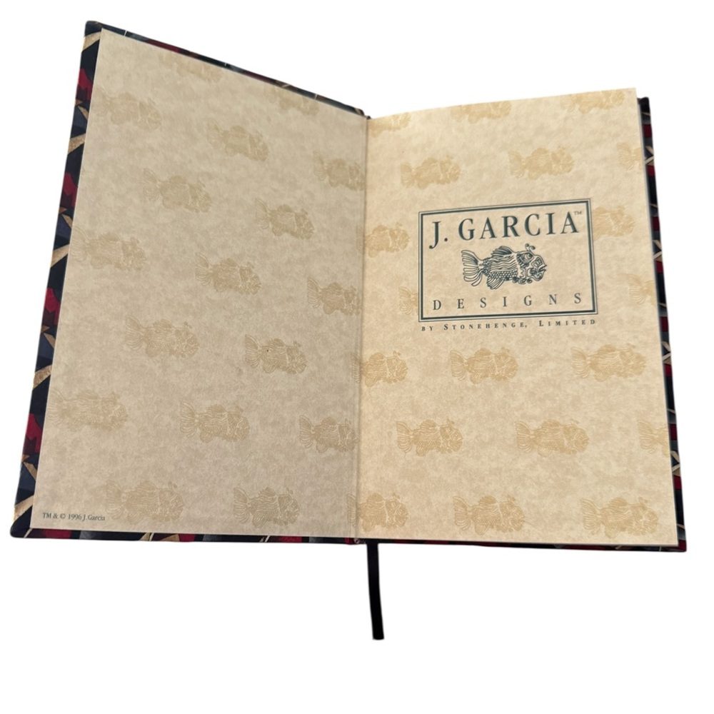 J. Garcia 💯 Silk Designs Hardcover Journal